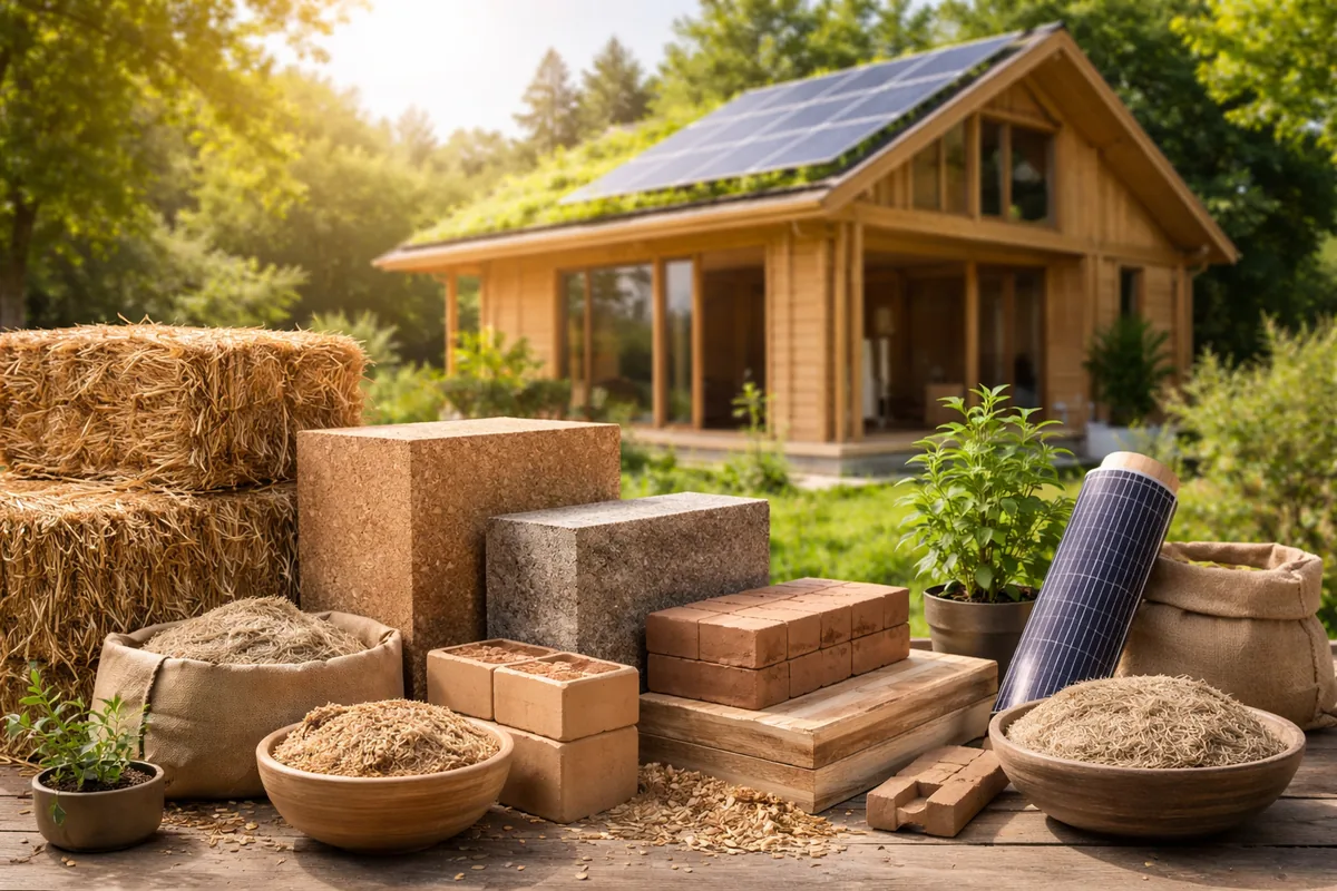 Où trouver des matériaux écologiques pour construire une maison