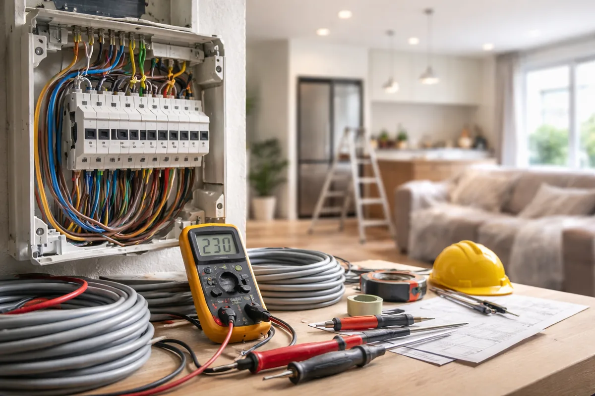 Quel est le coût de la mise aux normes électriques dans un appartement